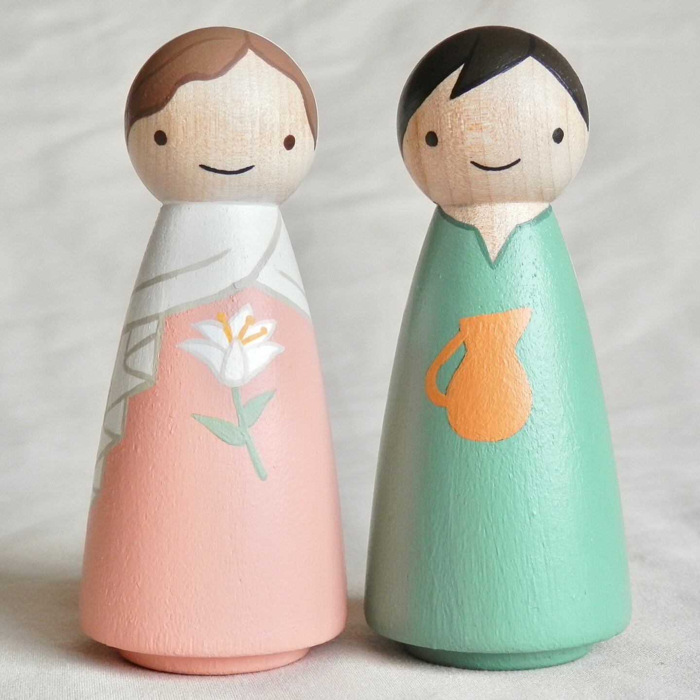 Peg Doll Easter Creche Full Size Seven Piece Resurrection set He Is Risen MakerPlace by Michaels