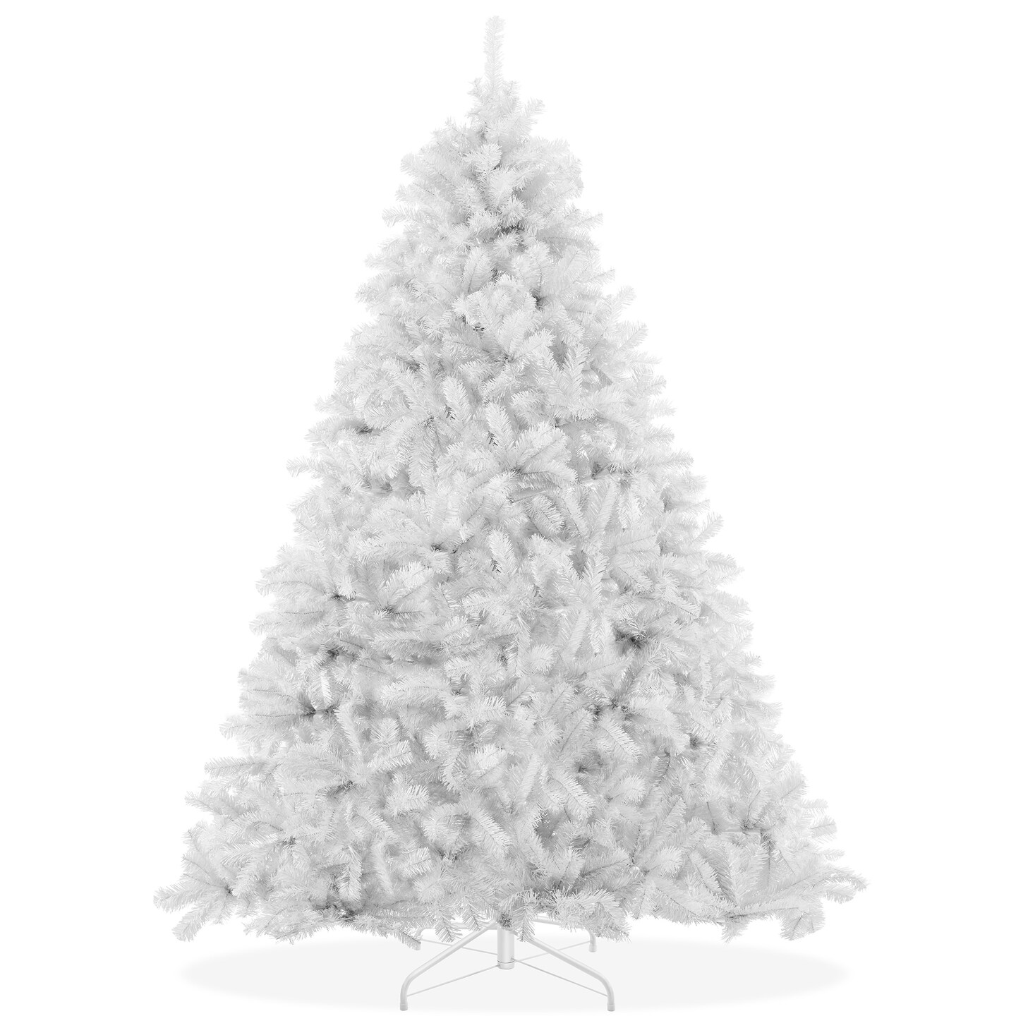 Casafield Spruce Artificial Holiday Christmas Tree with Sturdy Metal Stand
