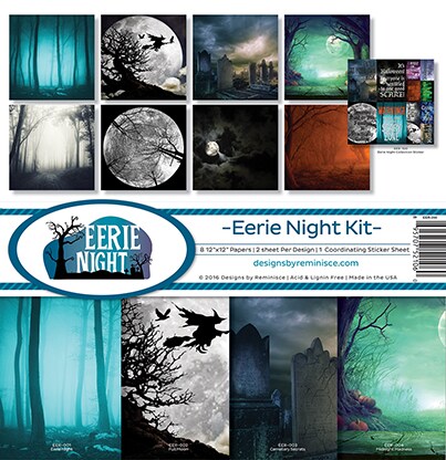 Reminisce Eerie Night: Collection Kit