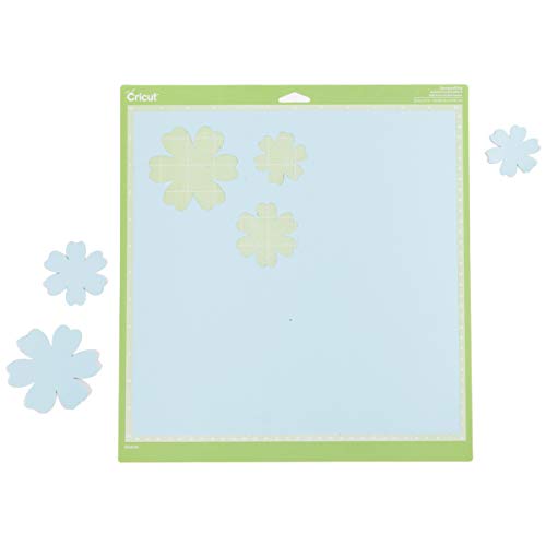 Cricut StandardGrip Machine Cutting Mats 12in x 12in, Reusable for Crafts  with Protective Film,Use with Cardstock, Iron On, Vinyl and More,  Compatible with Cricut Explore & Maker (2 Count) ,Green 