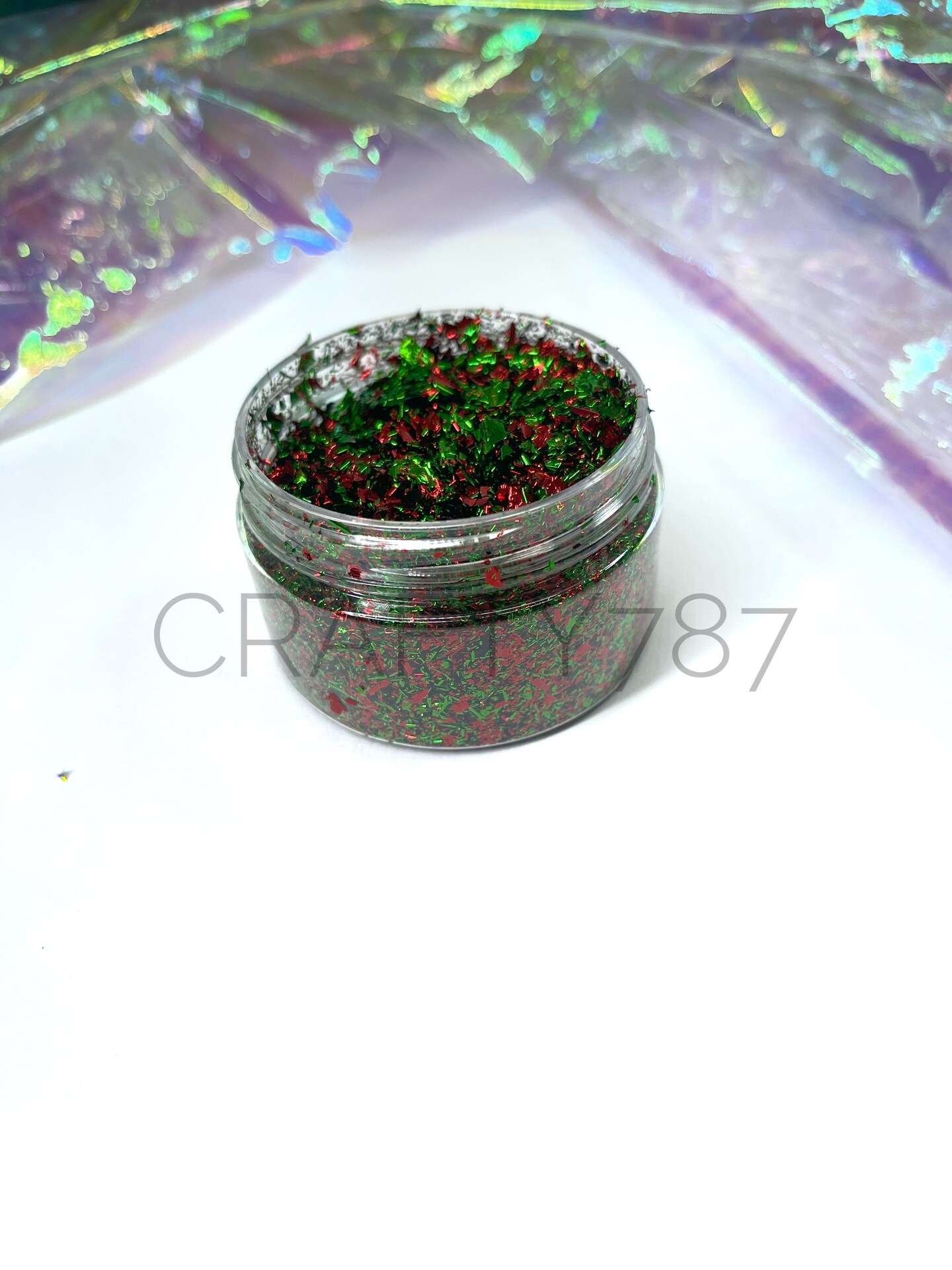 Christmas red and green Foil