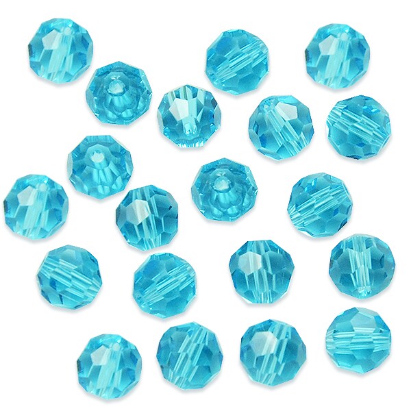 Rondelle Faceted Crystal Glass Beads 10x8mm.