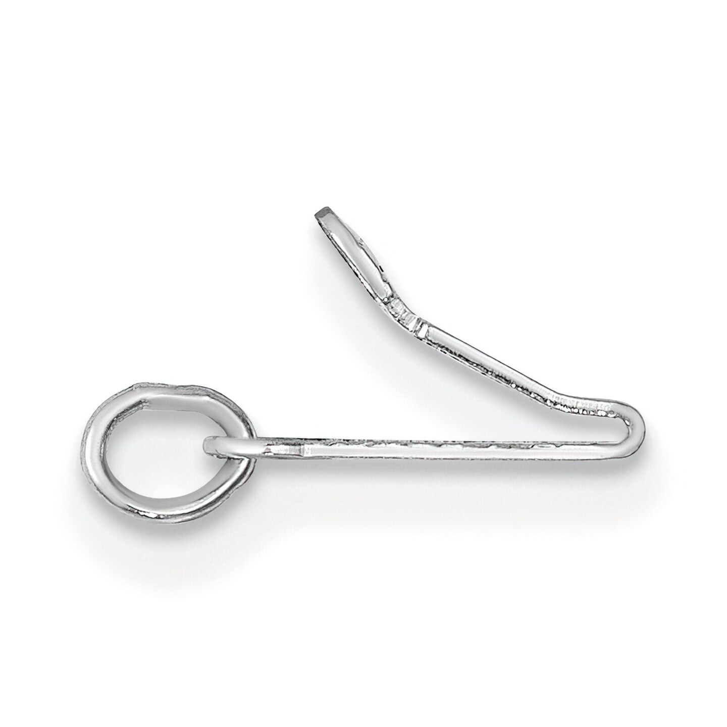 14K White Gold Pearl Clasp 6.7mm