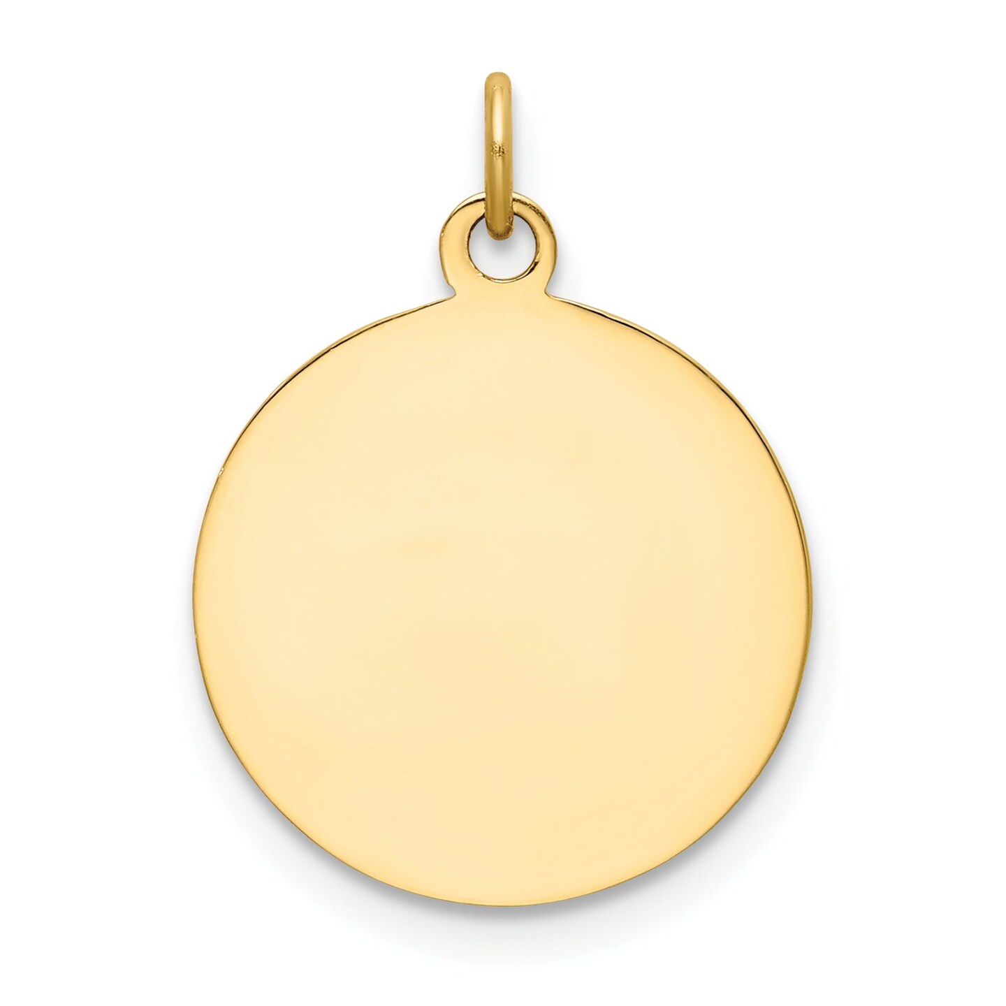 14K Yellow Gold Saint Elizabeth Seton Medal Charm