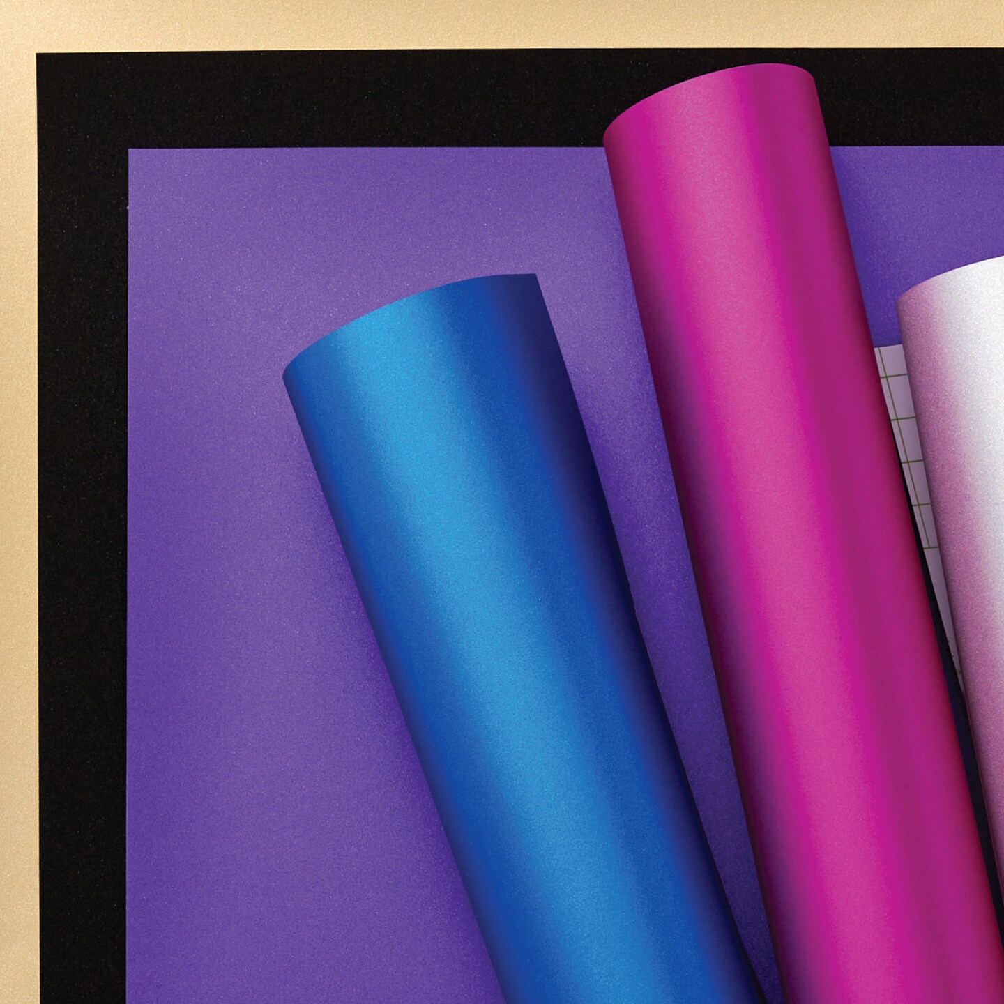 Cricut Shimmer Vinyl, Multi Sampler - Permanent (6 ct)