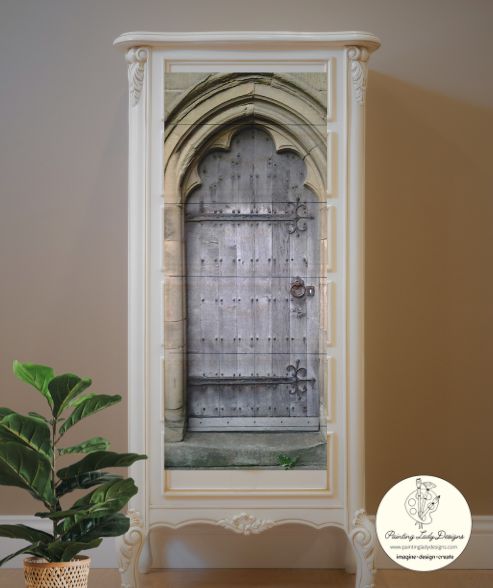 Door at St George's - Art paper for Decoupage and Mixed Media