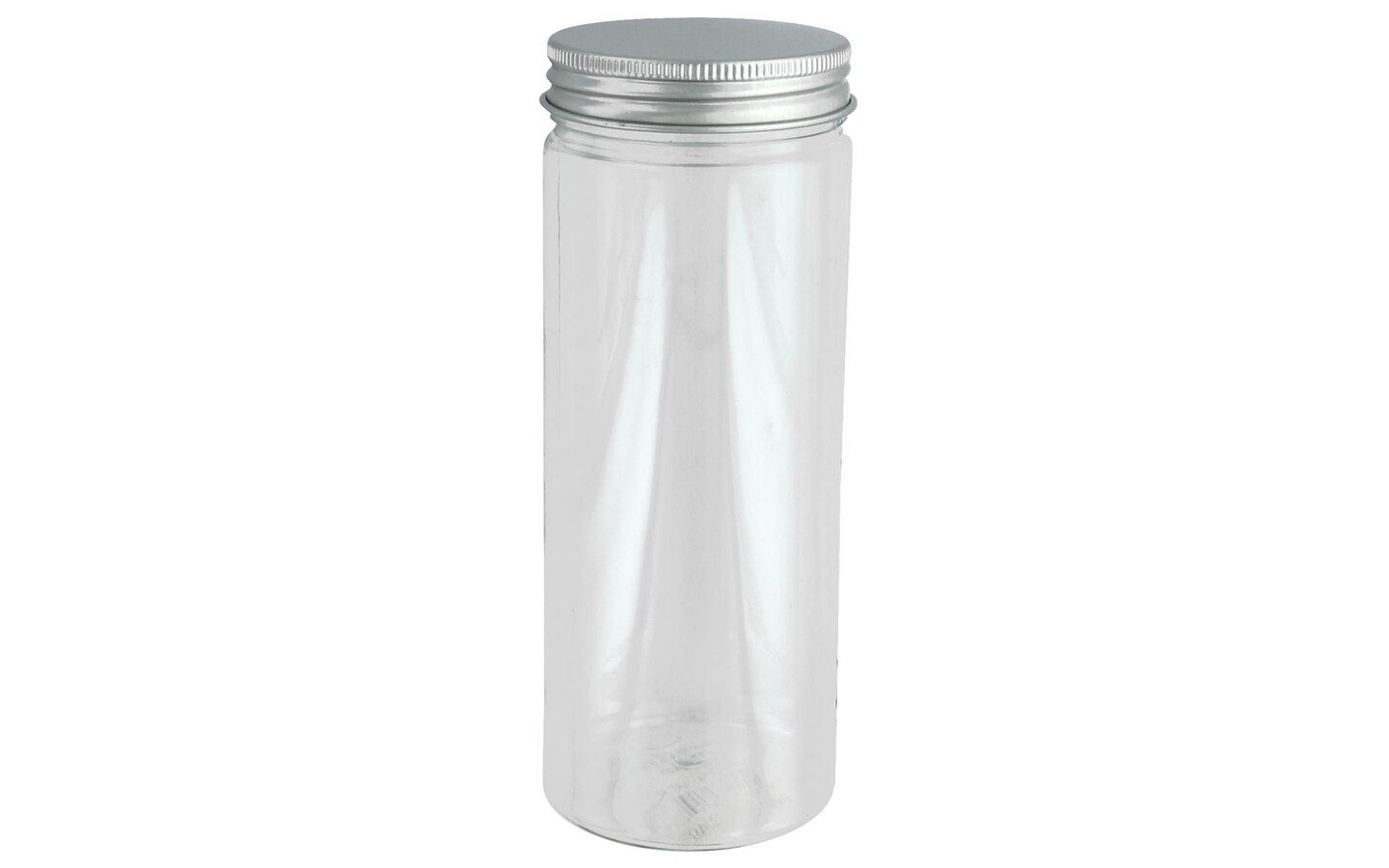 SPC Plastic Jar W/Lid 2.5x6.5&#x22;