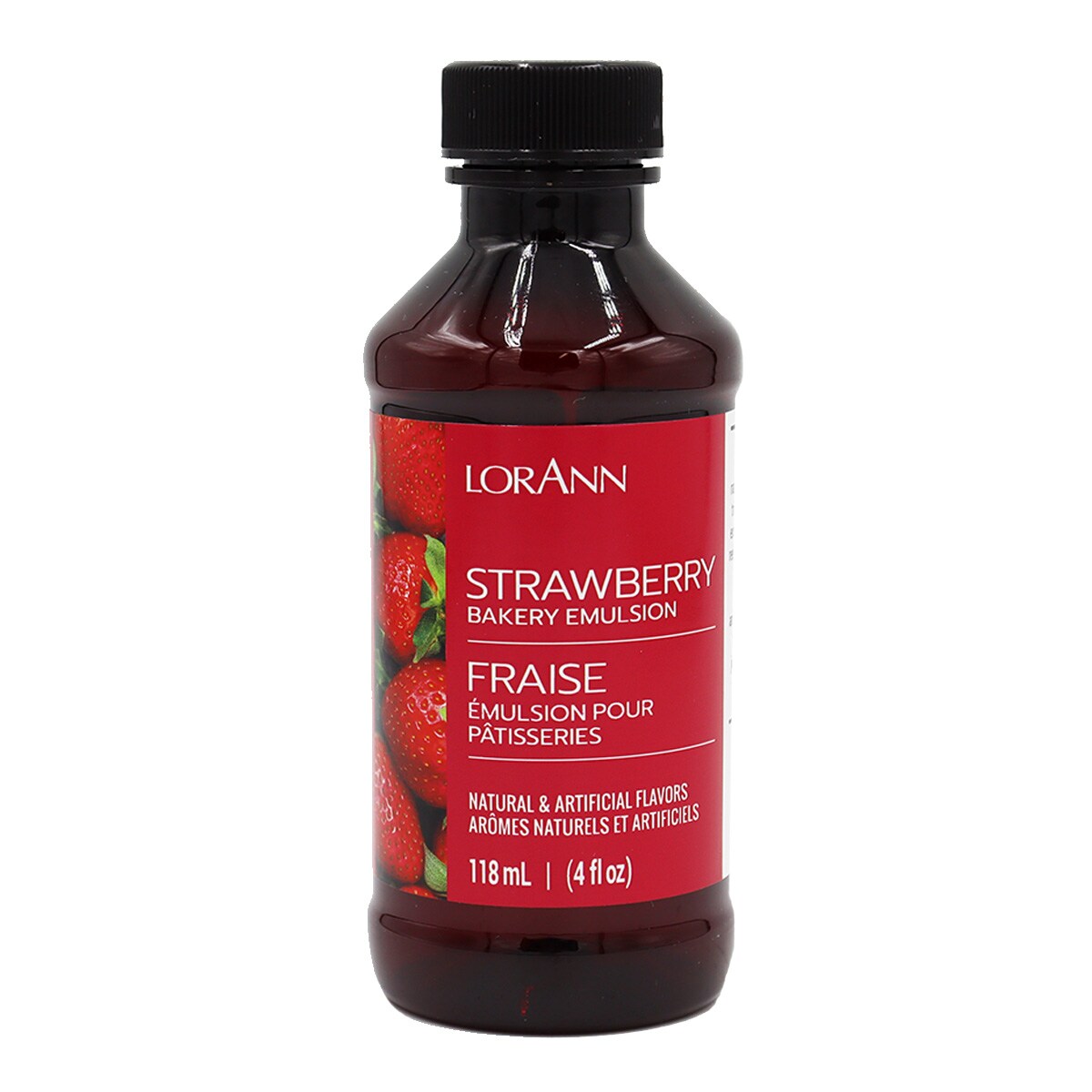 LorAnn Oils Strawberry Bakery Emulsion, 4 ounce