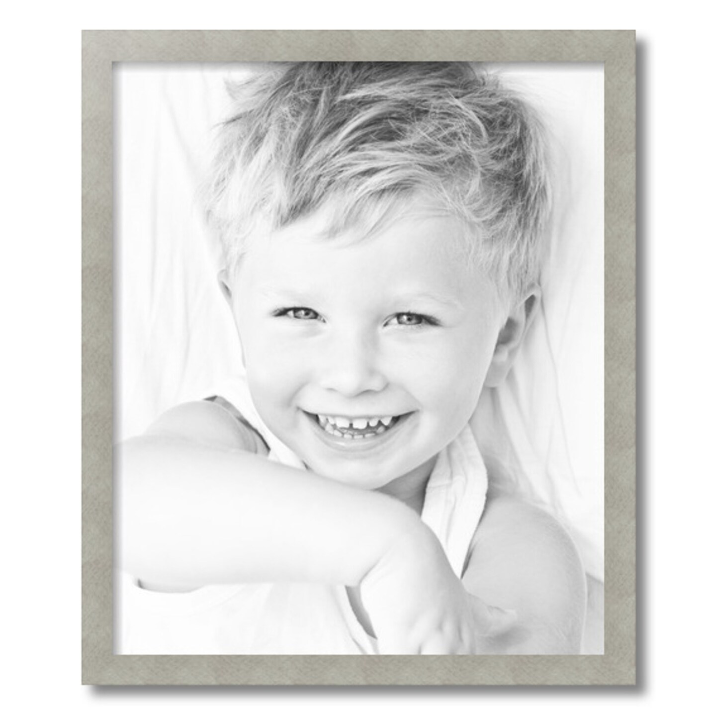 ArtToFrames 20x24 Inch Picture Frame, This 1.25 Inch Custom MDF Poster Frame is Available in Multiple Colors, Great for Your Art or Photos - Comes with Regular Acrylic and  Foam Backing 3/16 inch (V-FRBW26-20x24)