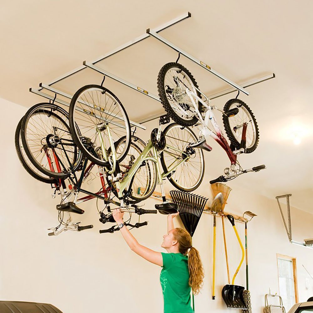 Ceiling mount bike rack hot sale