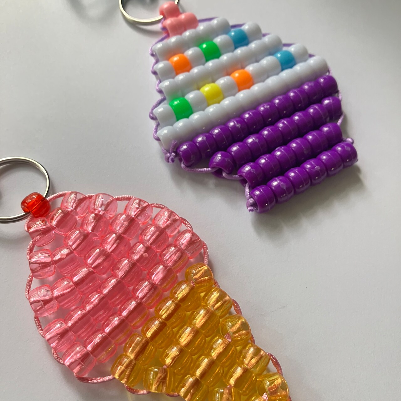 Online Class: Kids Club Pony Bead Backpack Pull or Keychain with