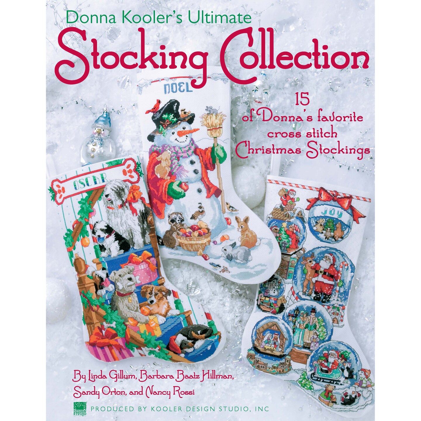 Leisure Arts Donna Kooler&#x27;s Ultimate Stocking Collection Cross Stitch Pattern Books, Counted Cross Stitch Pattern Books, Cross Stitch Books and Patterns