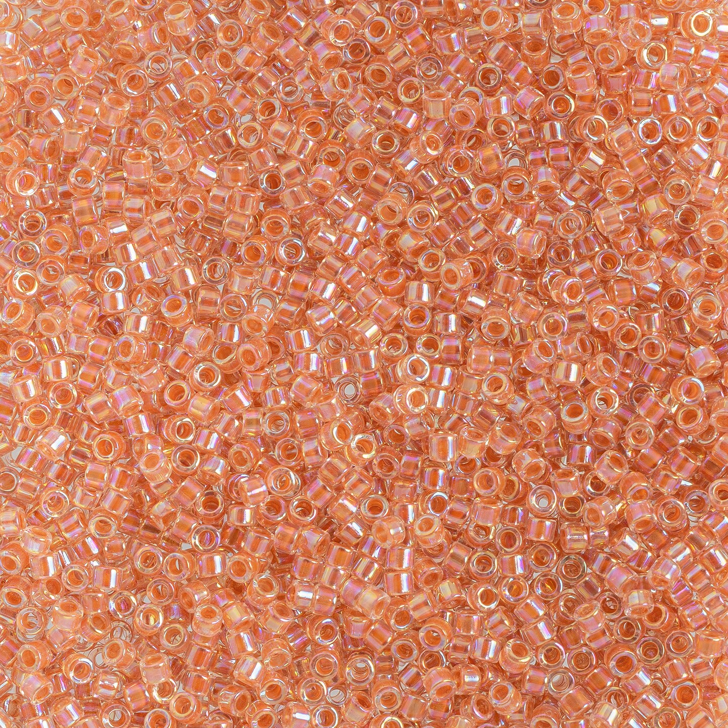 Miyuki Delica 5.2g Lined Dyed Glass Beads, 11/0