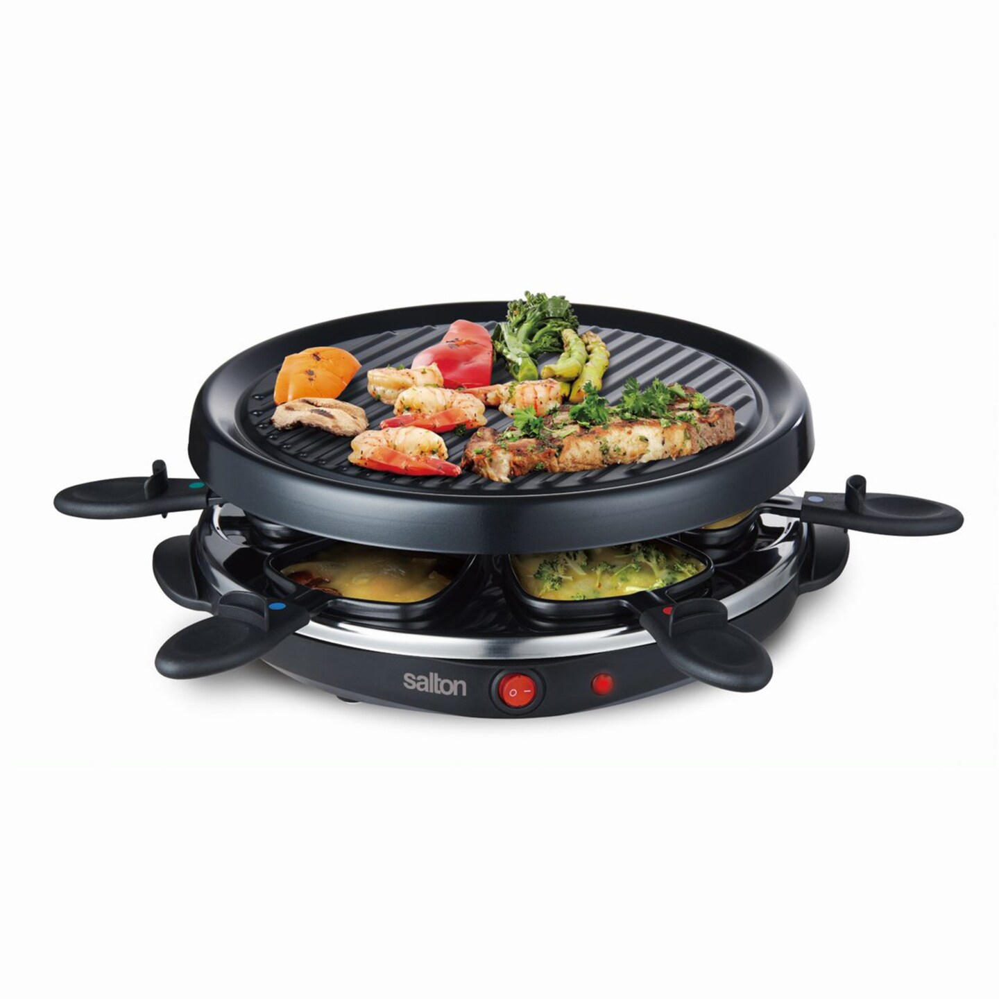 Salton Party Grill & Raclette - 6 Person