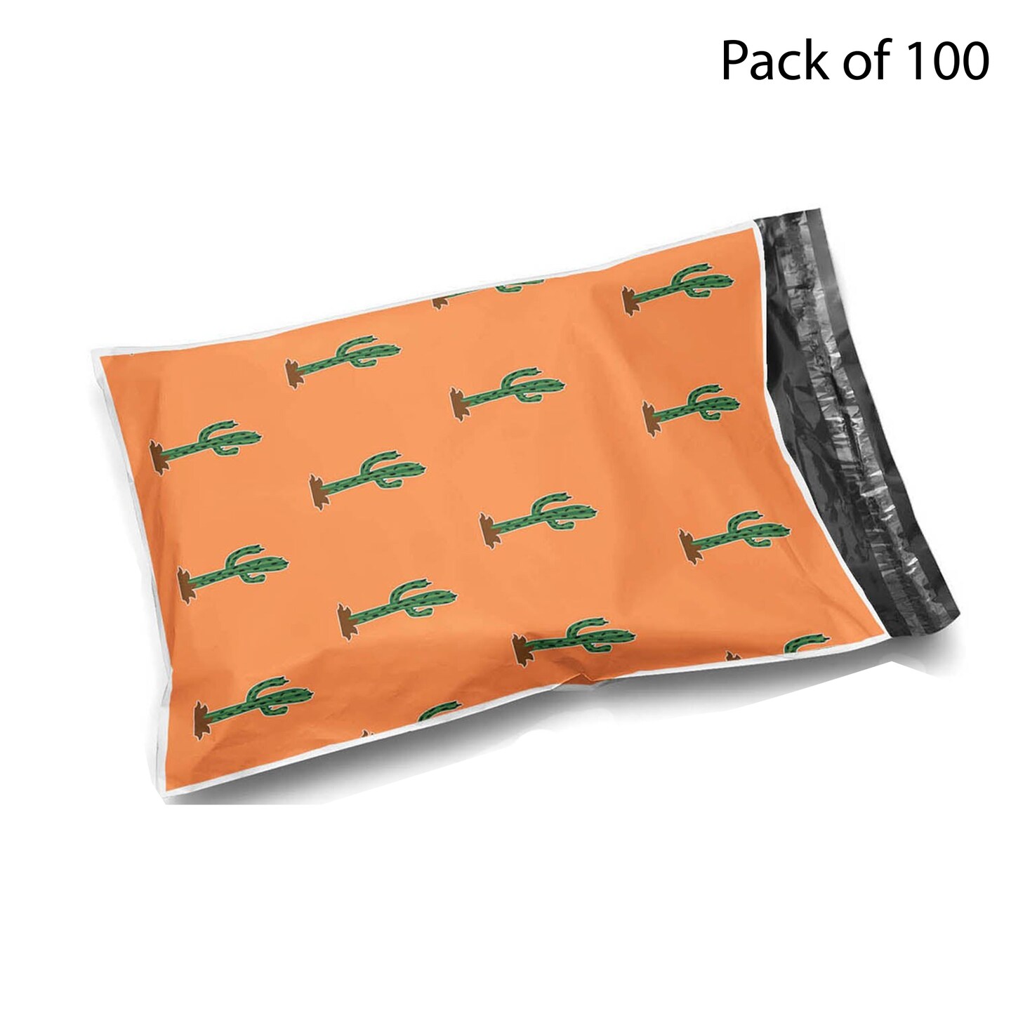 10 x 13 Glossy Orange Cactus Decorative Plastic Poly Mailer Bags Waterproof  Shipping Mailing Envelope 2 Mil  Permanent Adhesive Seal, Size: 10 x 13,  Count: Pack of 100 | Michaels