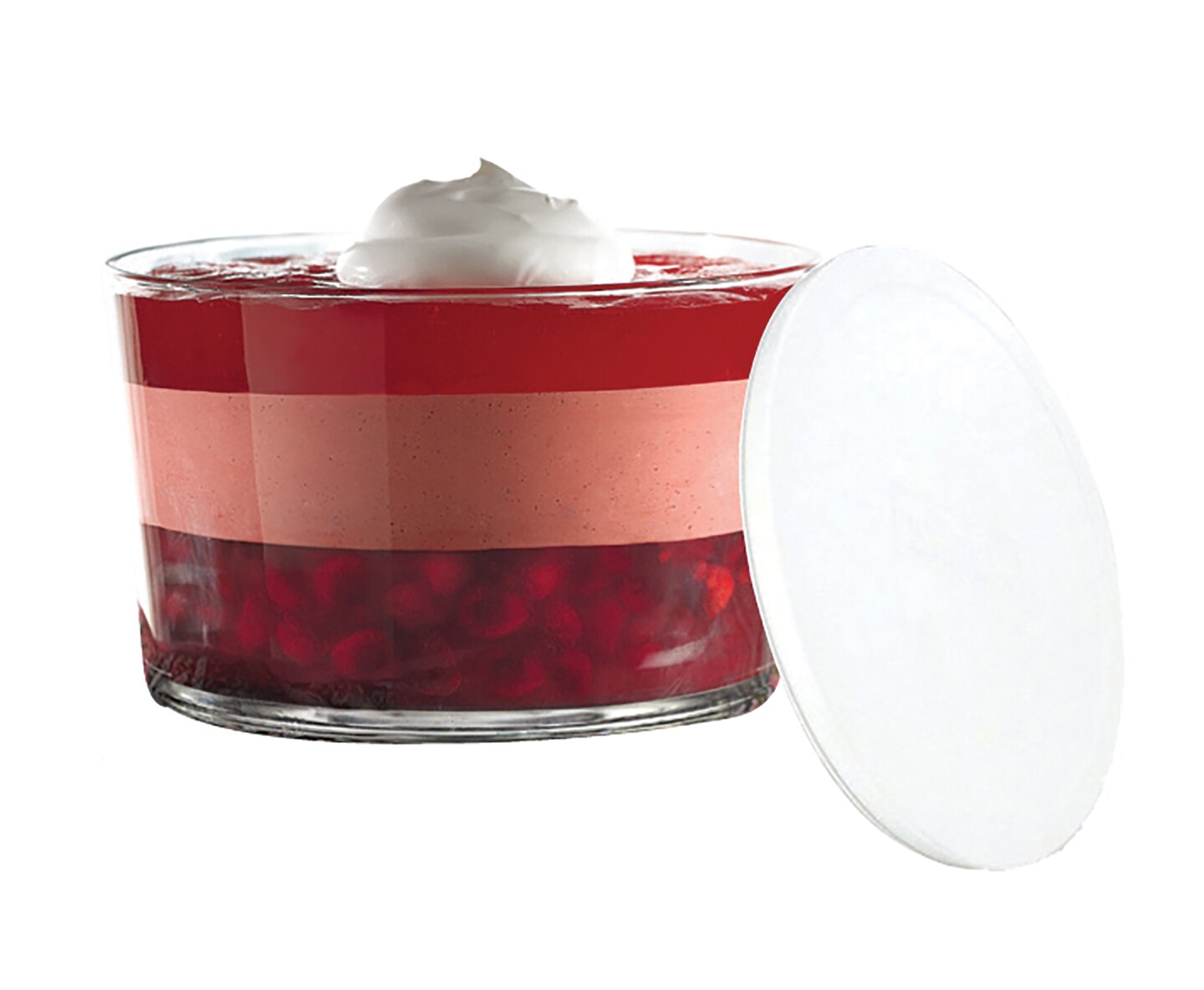 Transparent Presence Party Bowl with Lid