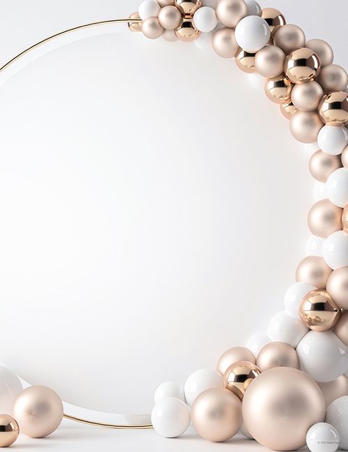 Great Papers! Balloon Archway Stationery Letterhead, Invitations, Announcements and Personal Messages, Printer Friendly, 8.5"x11", 50 Pack