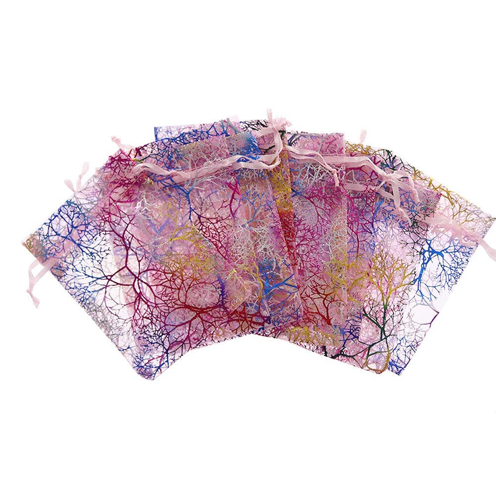 3x4 Sheer Coralline Bag Pouch 50 pcs