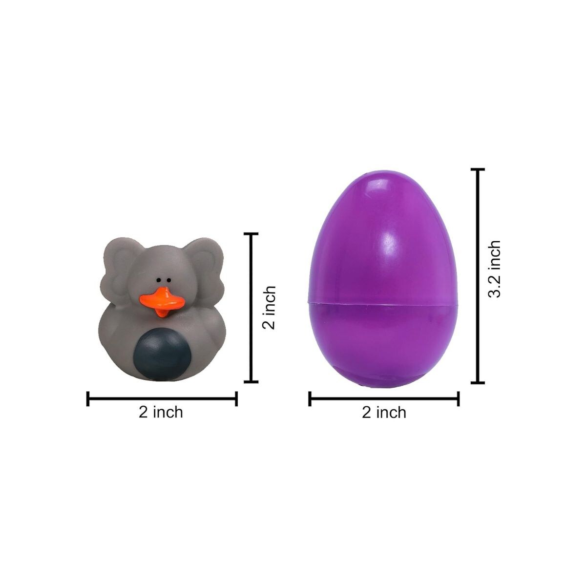 Easter Egg Filled Animal for Kids 18 Pcs