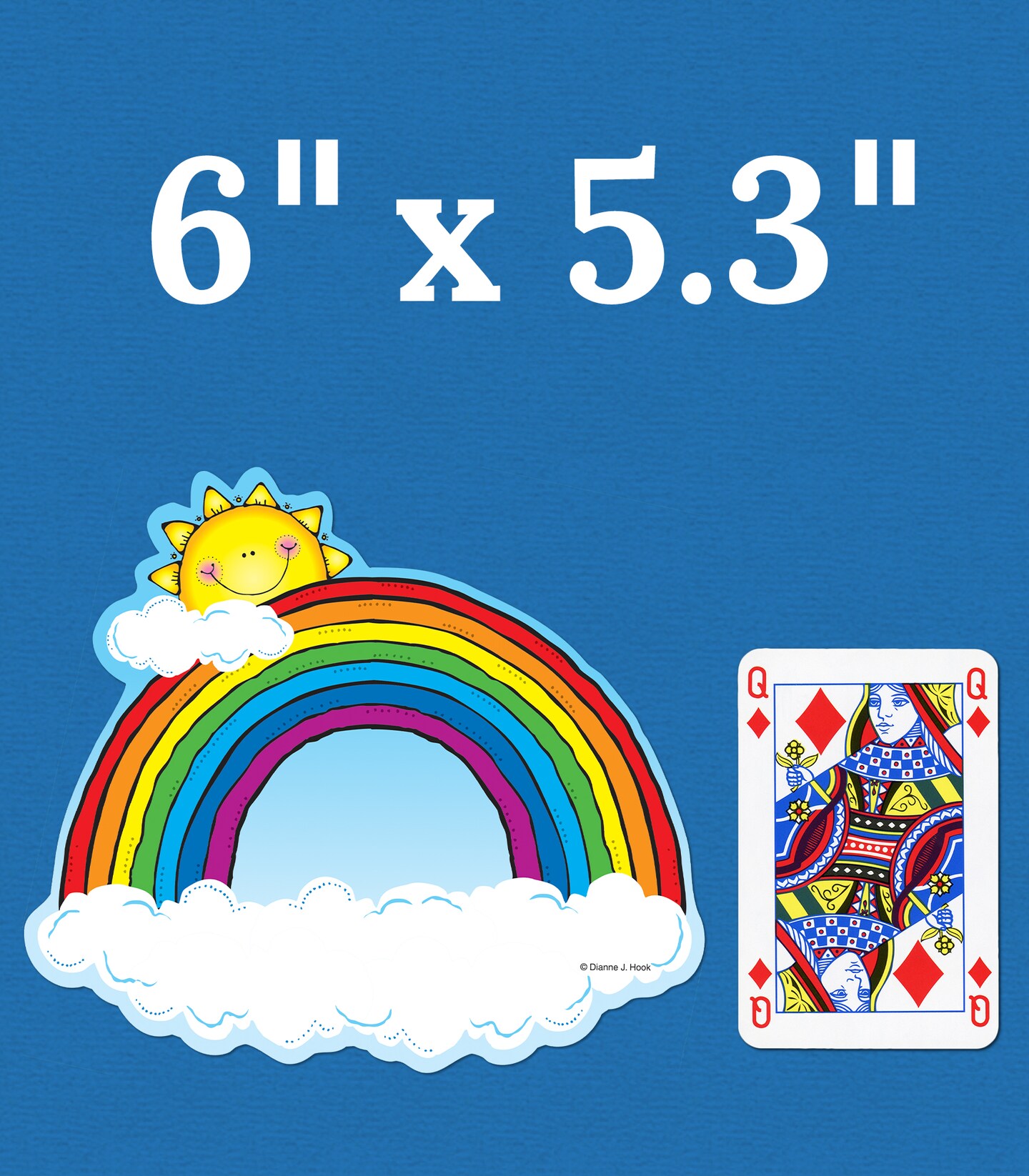 Carson Dellosa 36-Piece Rainbow Bulletin Board Cutouts, Sunny Rainbow Cut outs for Bulletin Board, Rainbow Classroom, Spring Classroom D&#xE9;cor &#x26; St. Patrick&#x27;s Day Classroom D&#xE9;cor