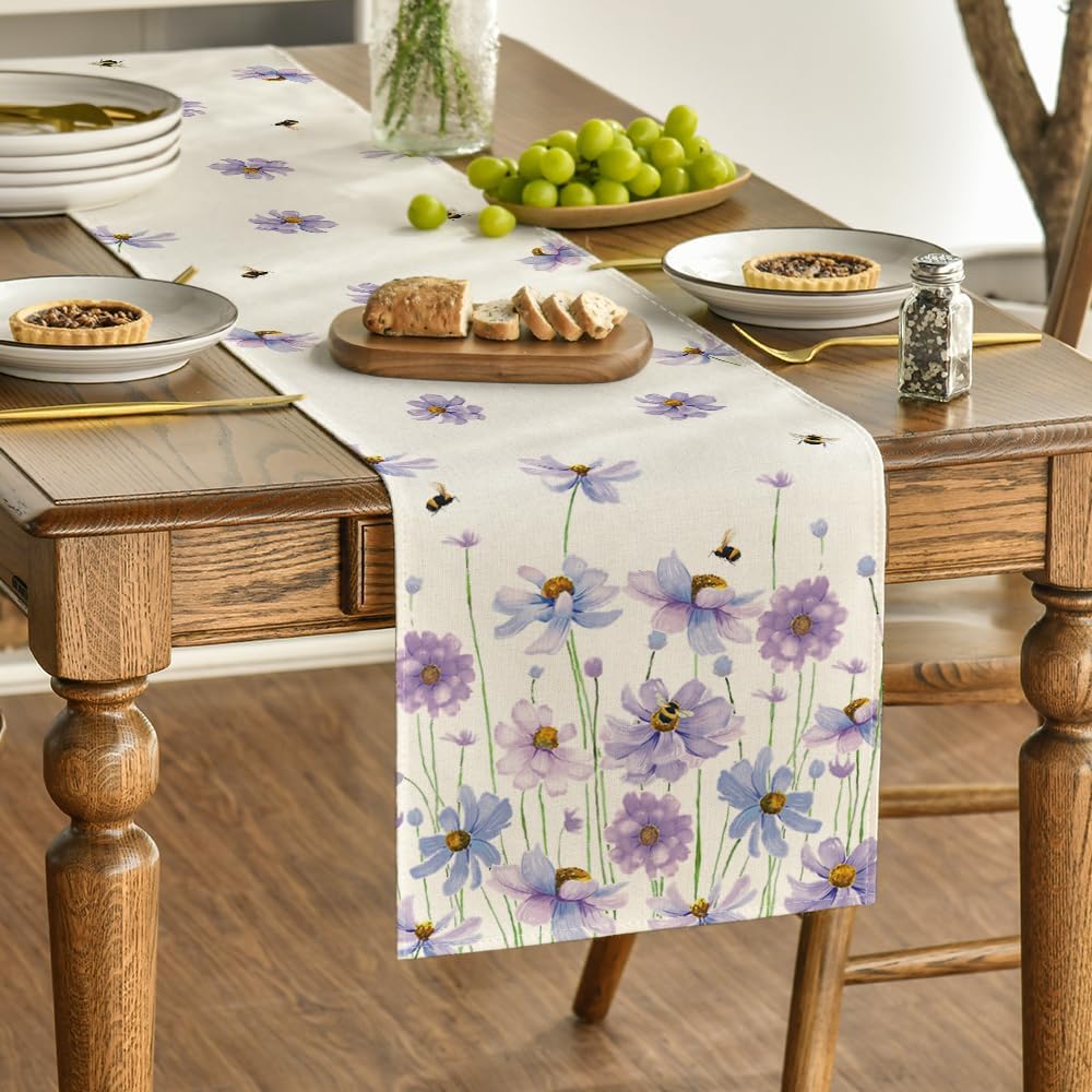 Seasonal Table Runner 13x72 Inch for Home Parties