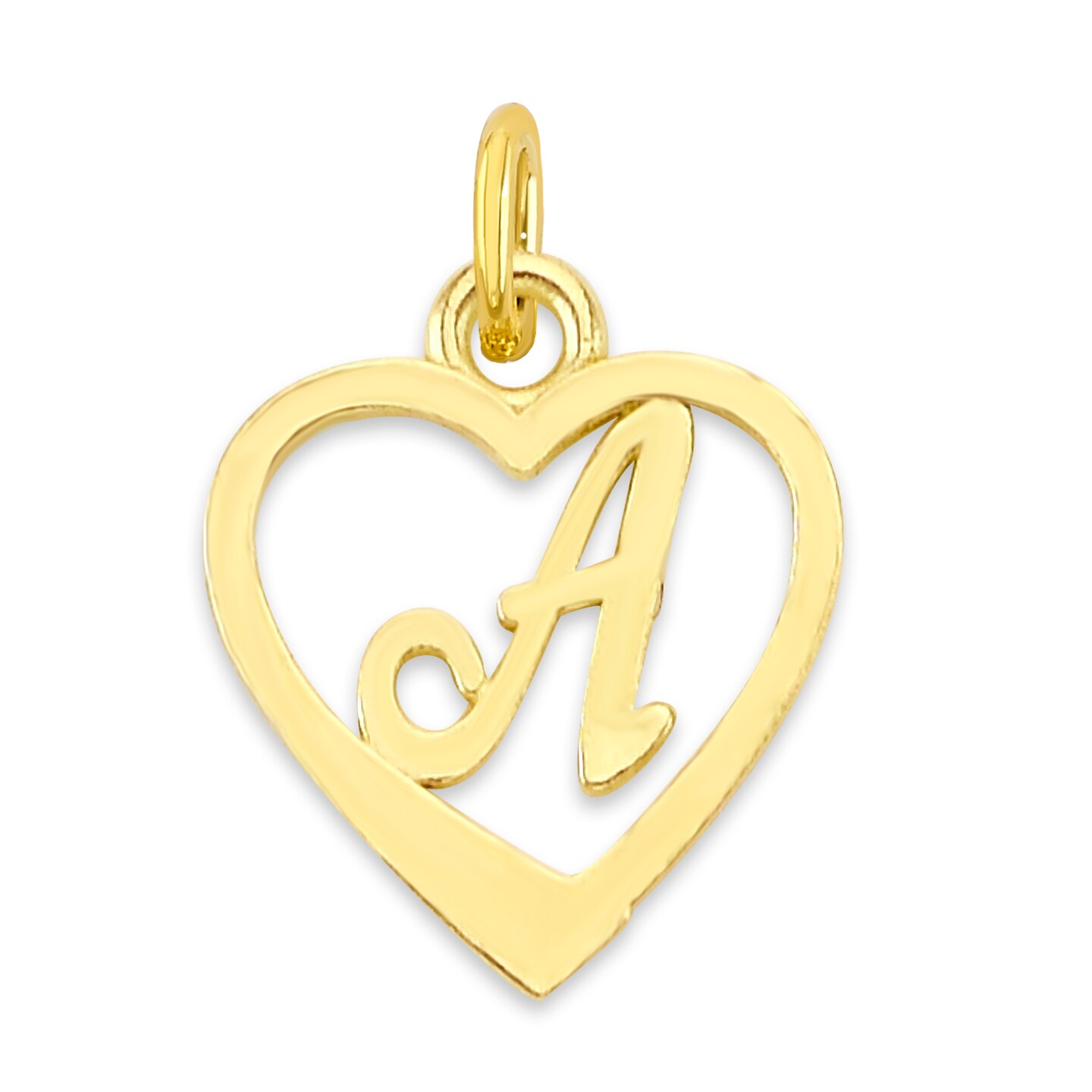 Heart deals initial charm