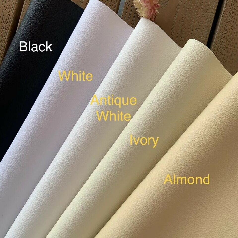 50+ Colors Vinyl Fabric Faux Leather Auto Upholstery 56&#x22;Wide Continuous By Yard