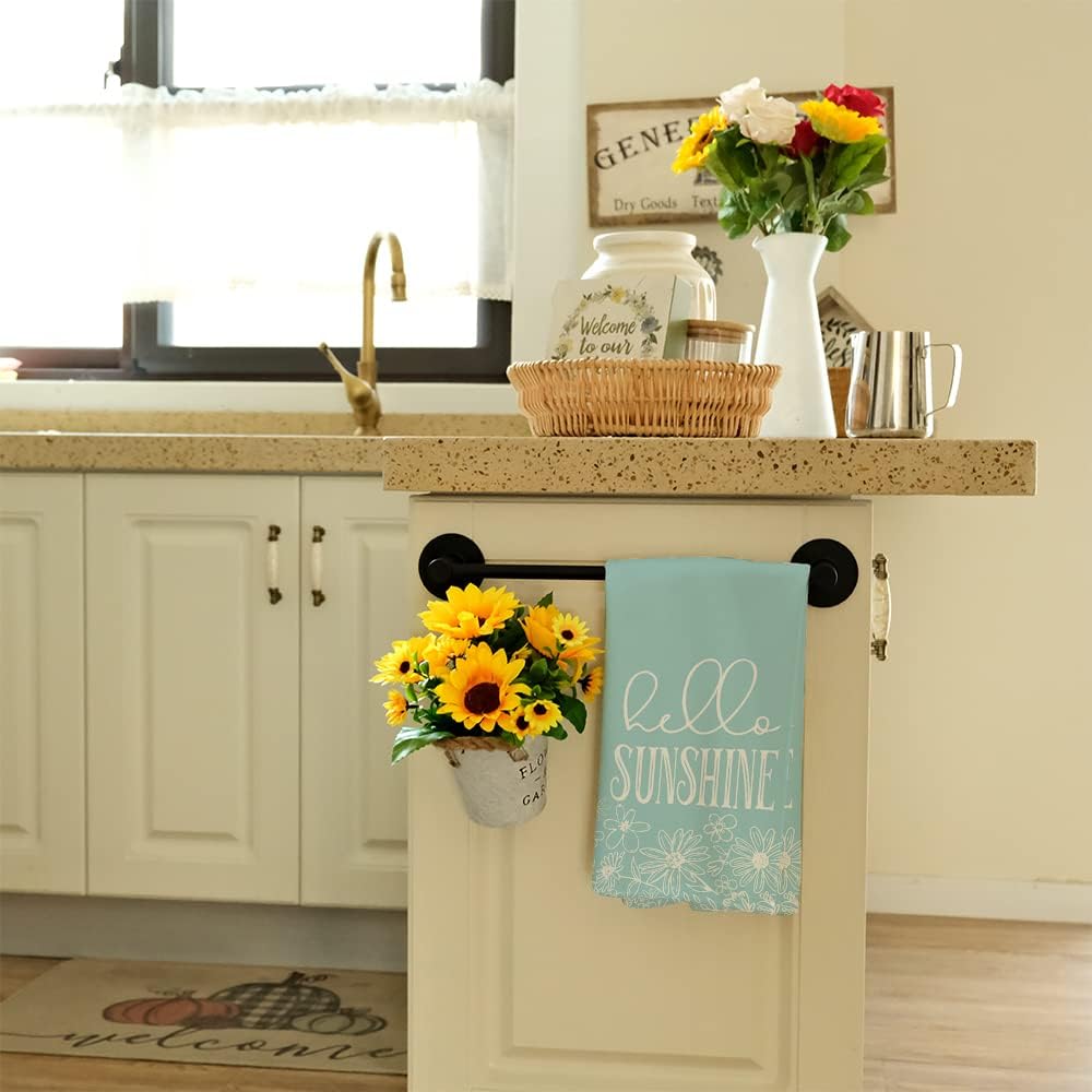 Spring Summer Absorbent Kitchen Towels for Kitchen & Bathroom