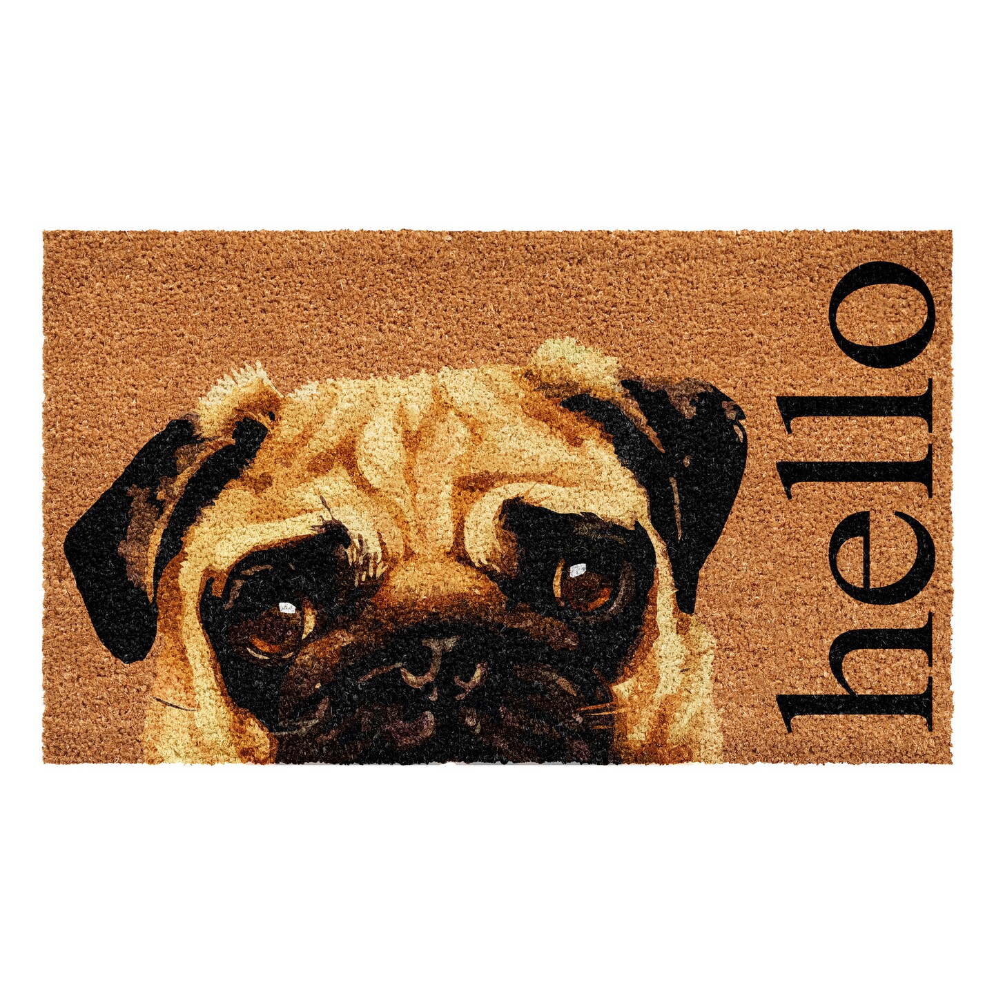 Calloway Mills Fawn Pug Doormat