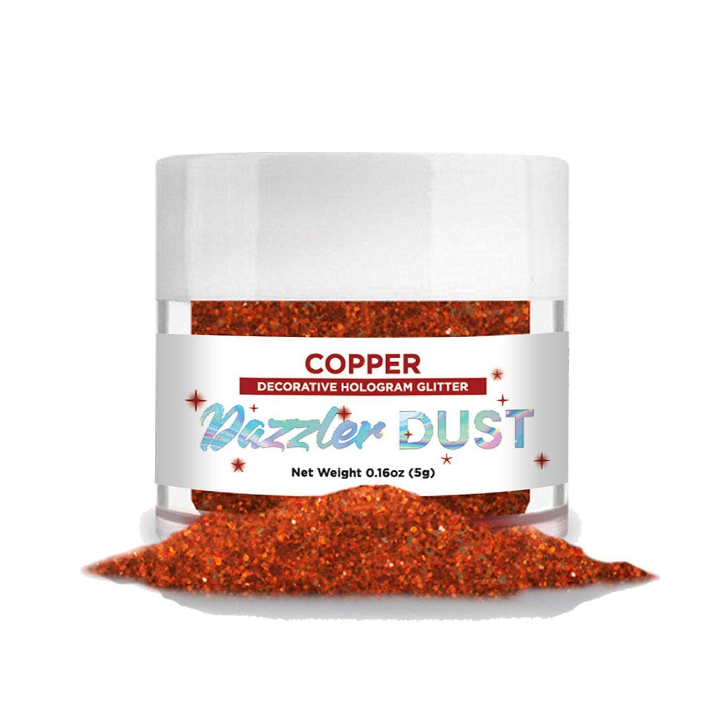 Copper Dazzler Dust&#xAE; 5 Gram Jar