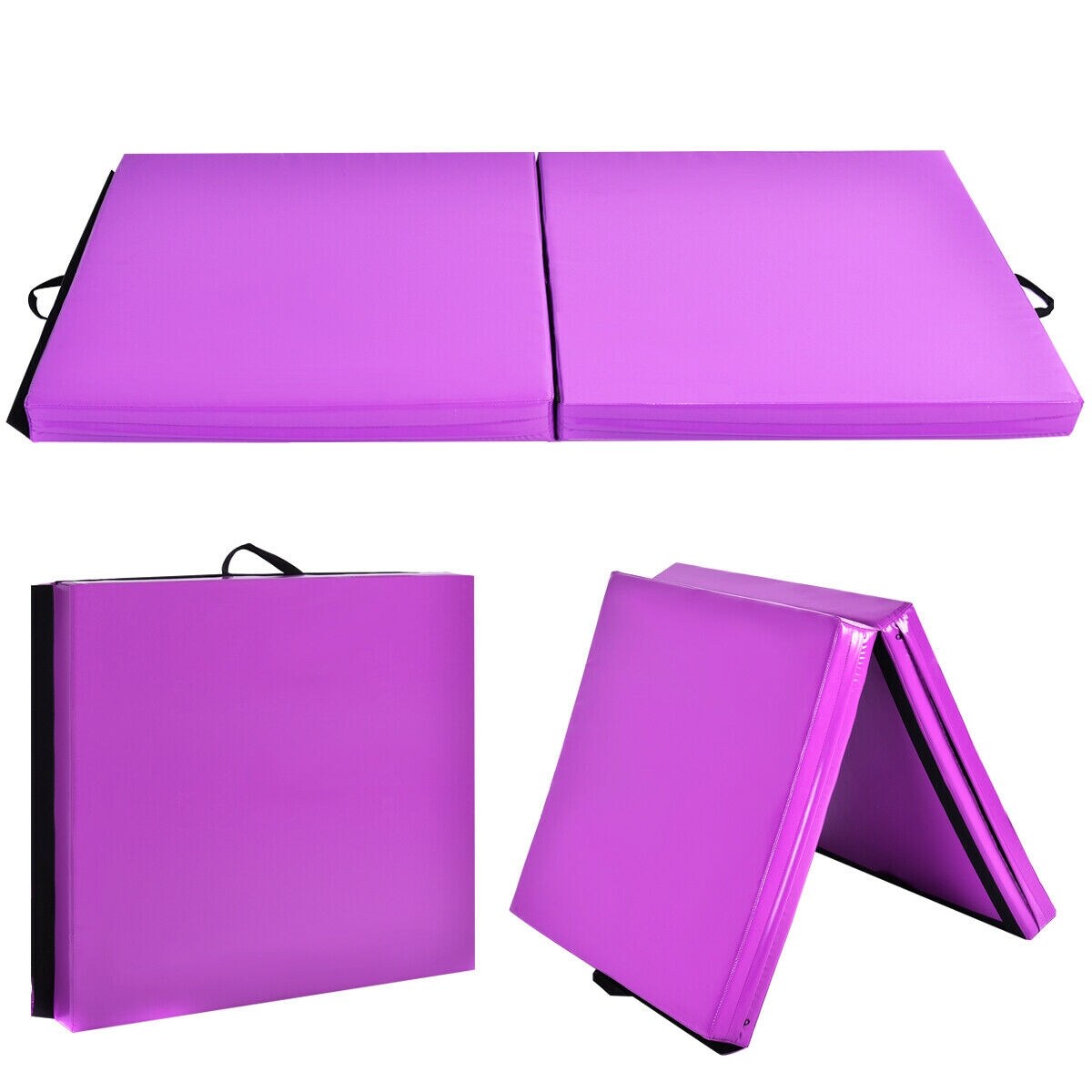 Gymnastic Mat with Carrying Handles for Yoga