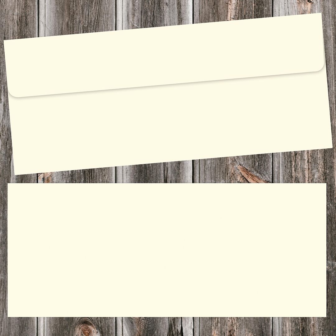 Great Papers! Envelopes, #10, Gummed Adhesive, Ivory, 9.5&#x22; x 4.125&#x22;, Printer Friendly, 40 count
