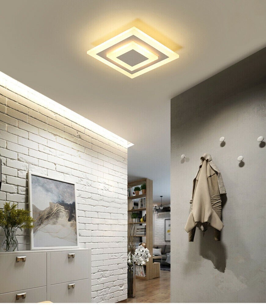 Kitcheniva Square Flush Mount Ceiling Light Fixture