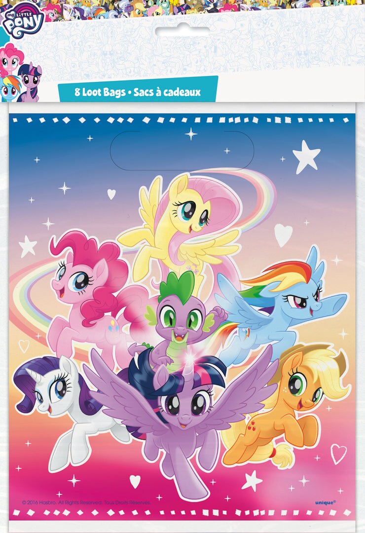 My Little Pony Loot Bags, 8ct