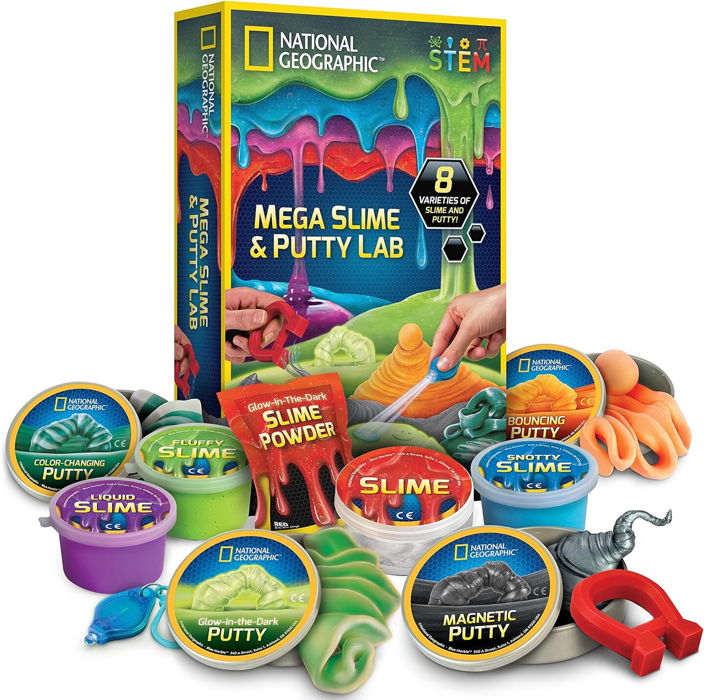 National Geographic Pliable Slime Kit