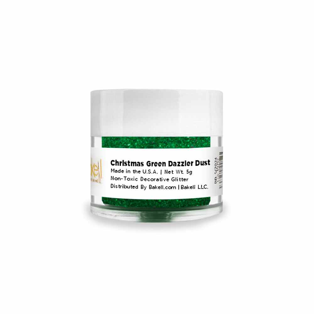 Christmas Green Dazzler Dust&#xAE; 5 Gram Jar