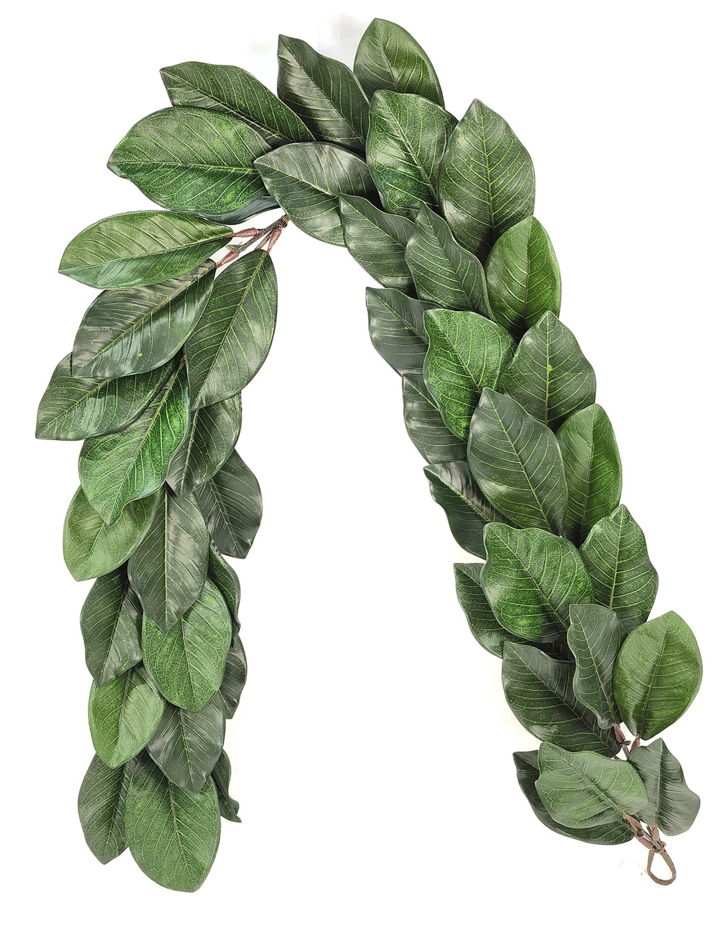 Real Touch Magnolia Leaf Garland: Set of 4, 5-Foot by Floral Home&#xAE;
