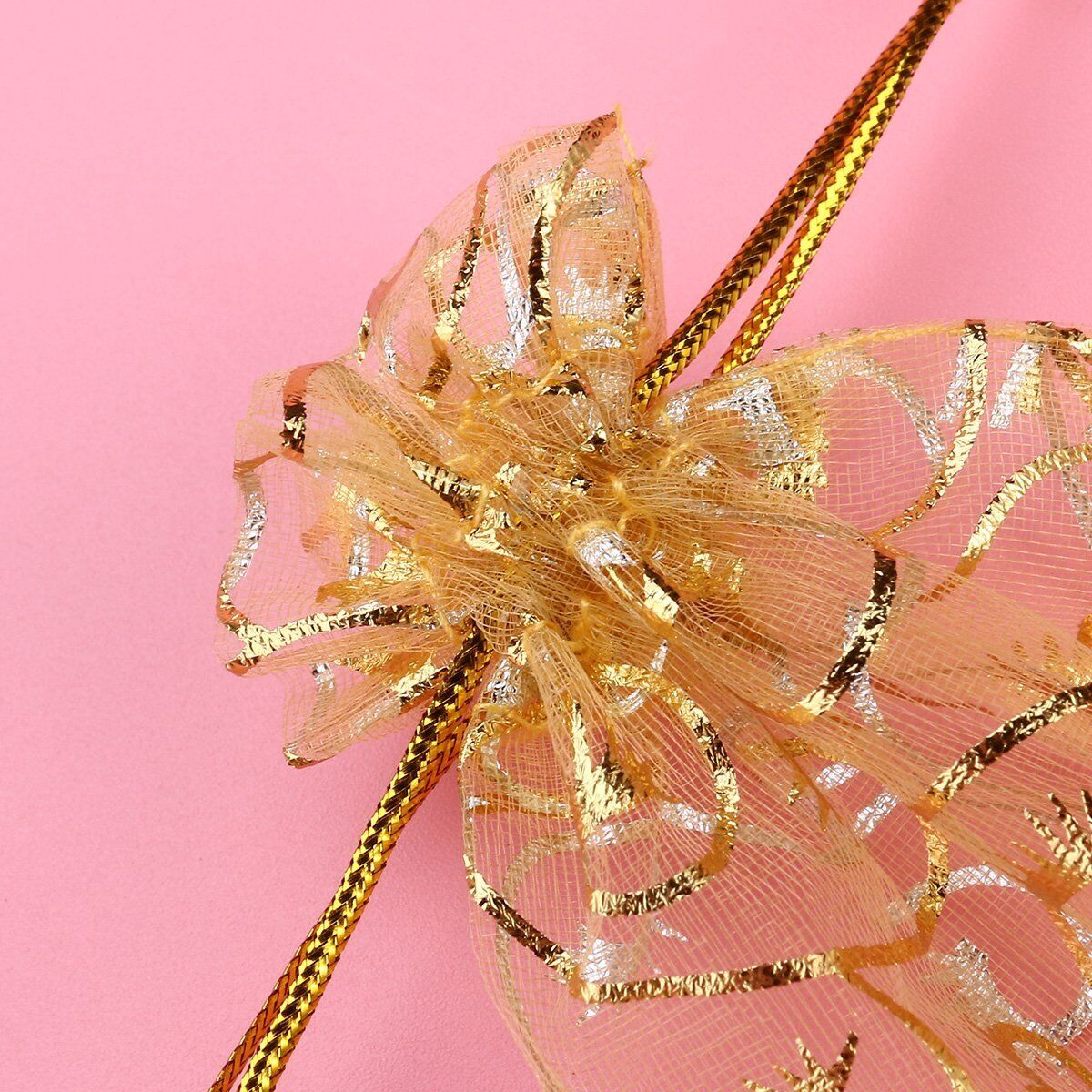 Sheer Drawstring Organza Pouches Bags Michaels