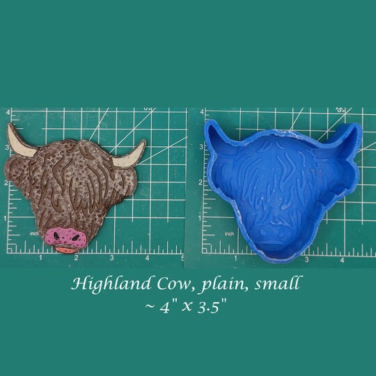 Highland cow, plain, small