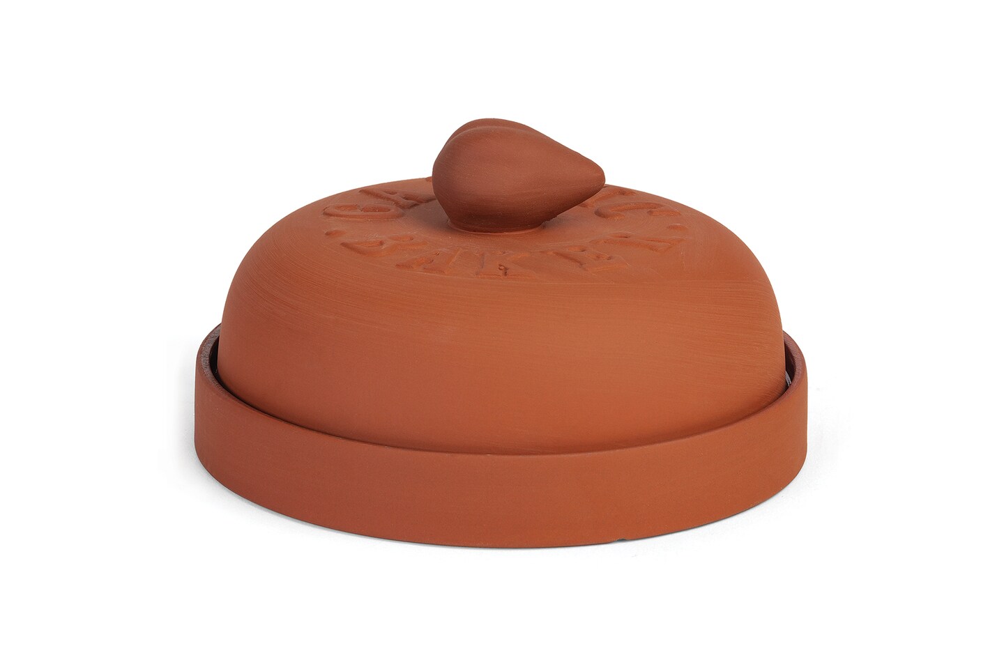 7 Inch Brown Garlic Baker Boxed