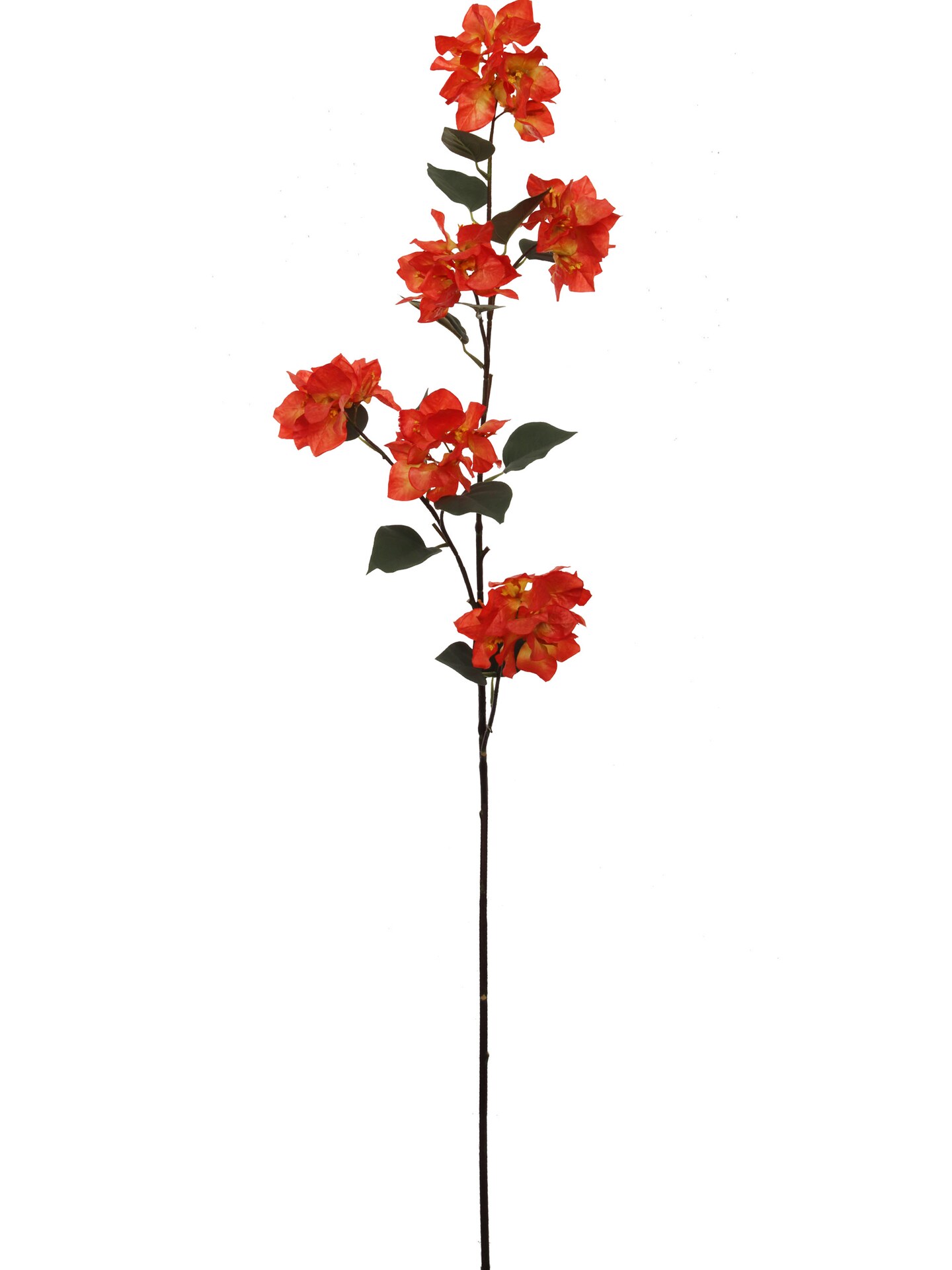 47" Orange Bougainvillea Spray - 2-Pack Silk Flowers, Lifelike Blooms, Vibrant Decor - Perfect for Weddings, Events, Summer & All-Season Displays, Floral Home by Artificial Flowers