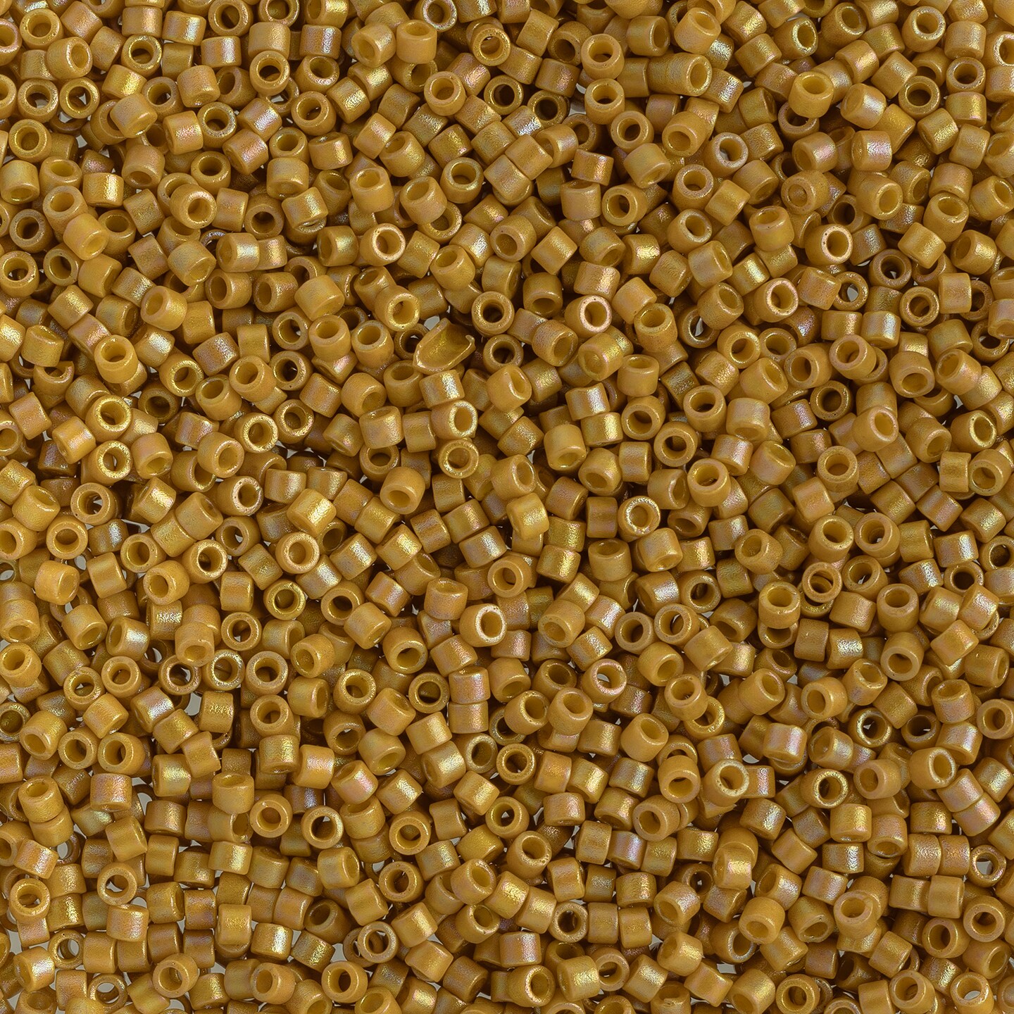 Miyuki Delica 5.2g Frosted Glazed Glass Beads, 11/0