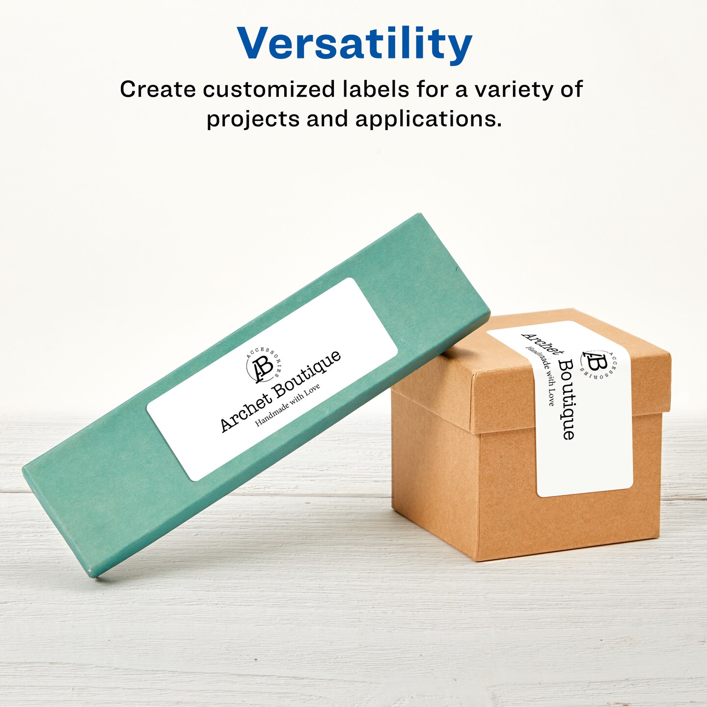 Avery Printable Blank Rectangle Labels, 1.5&#x22; x 4&#x22;, Matte White, 840 Customizable Labels (5197)