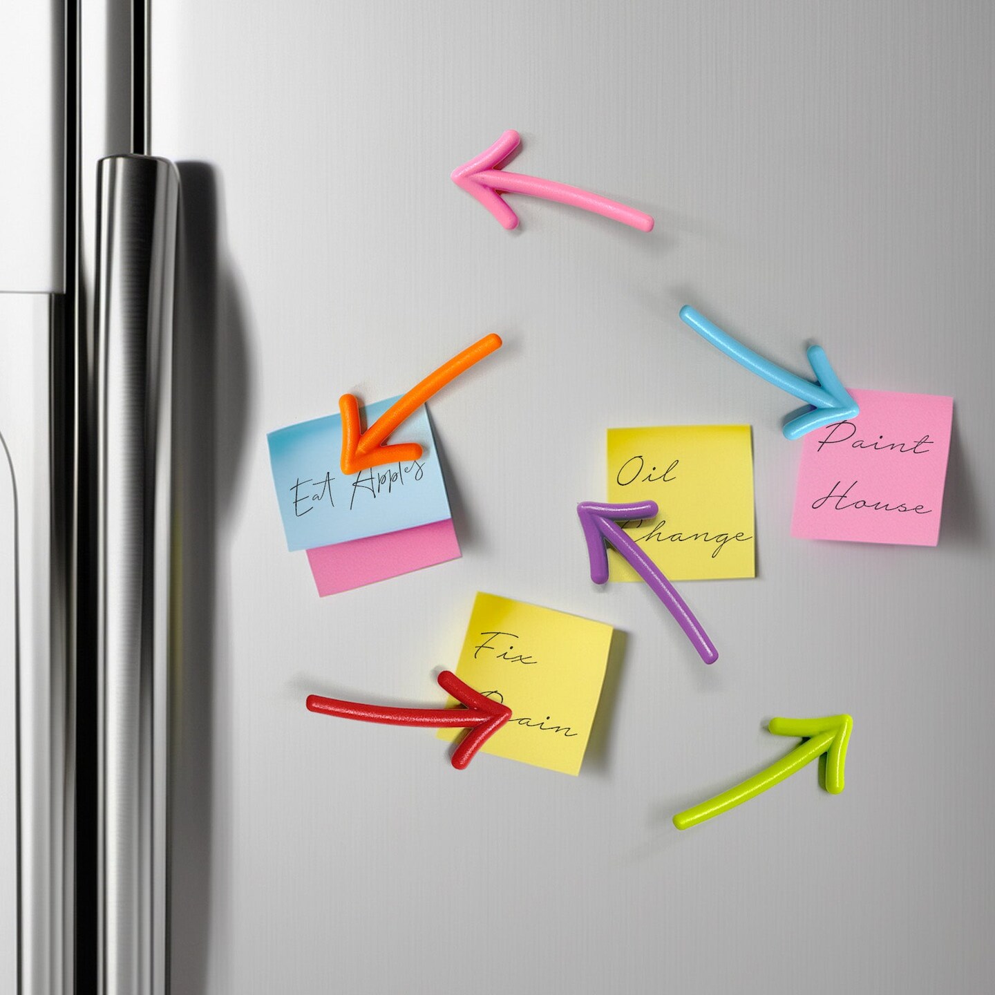 Wrapables Novelty Refrigerator Magnets for Kitchen, Whiteboards, Cabinets, and Lockers (Set of 12)