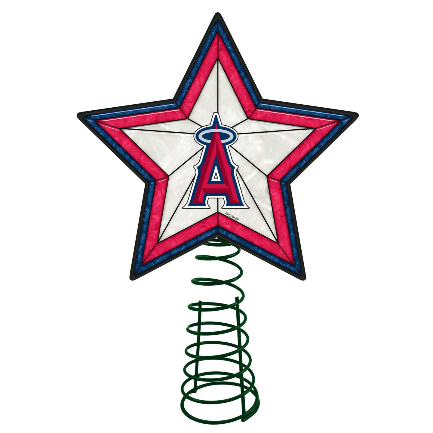 The Memory Company 10" Lighted Pink and White Star MLB Los Angeles
