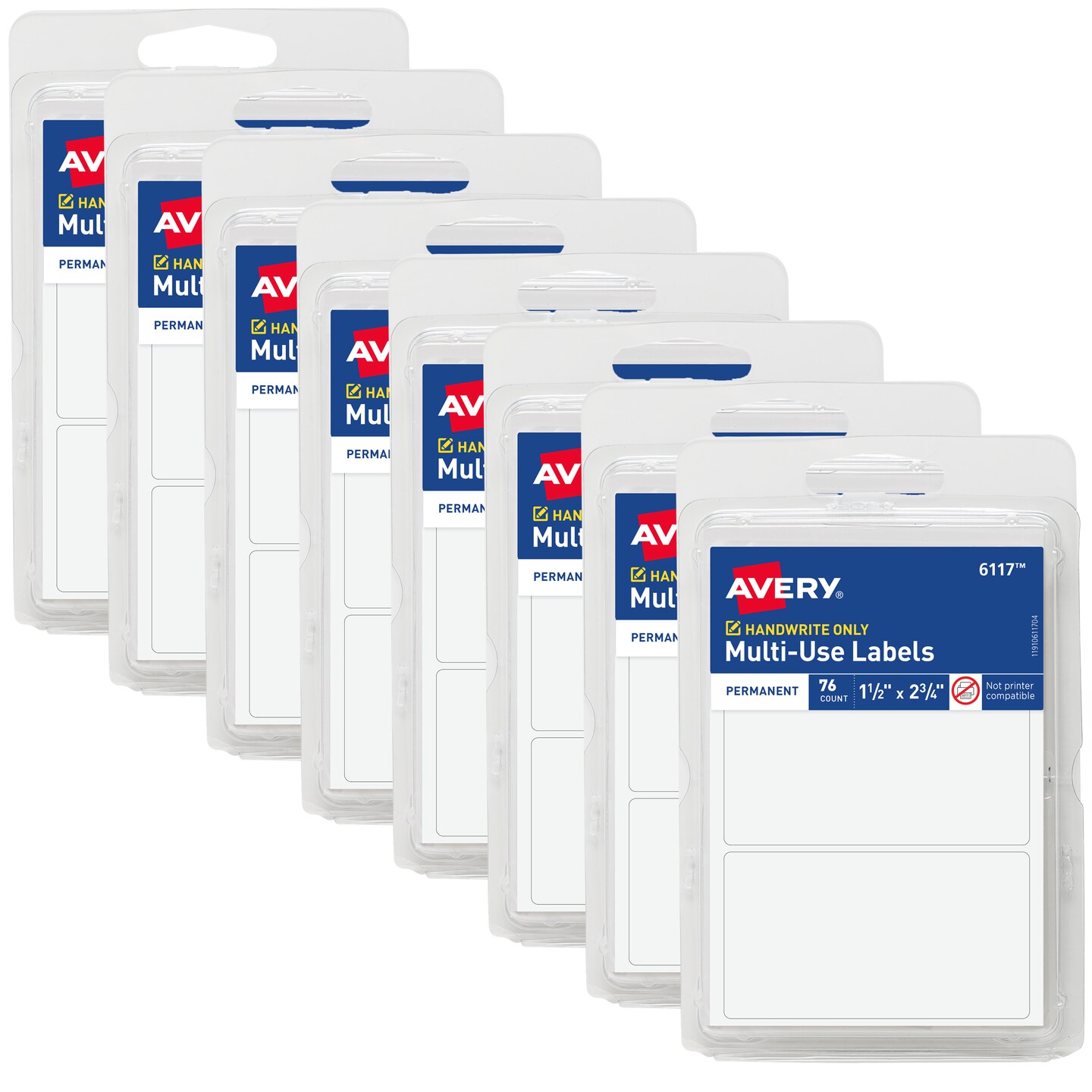 thumbnail interactive-video image 1 of Avery Printable Multipurpose Labels - 38.1x21.2mm White, 65 Per Sheet, 2,600 Labels Per Pack, All Printers 1 of 4