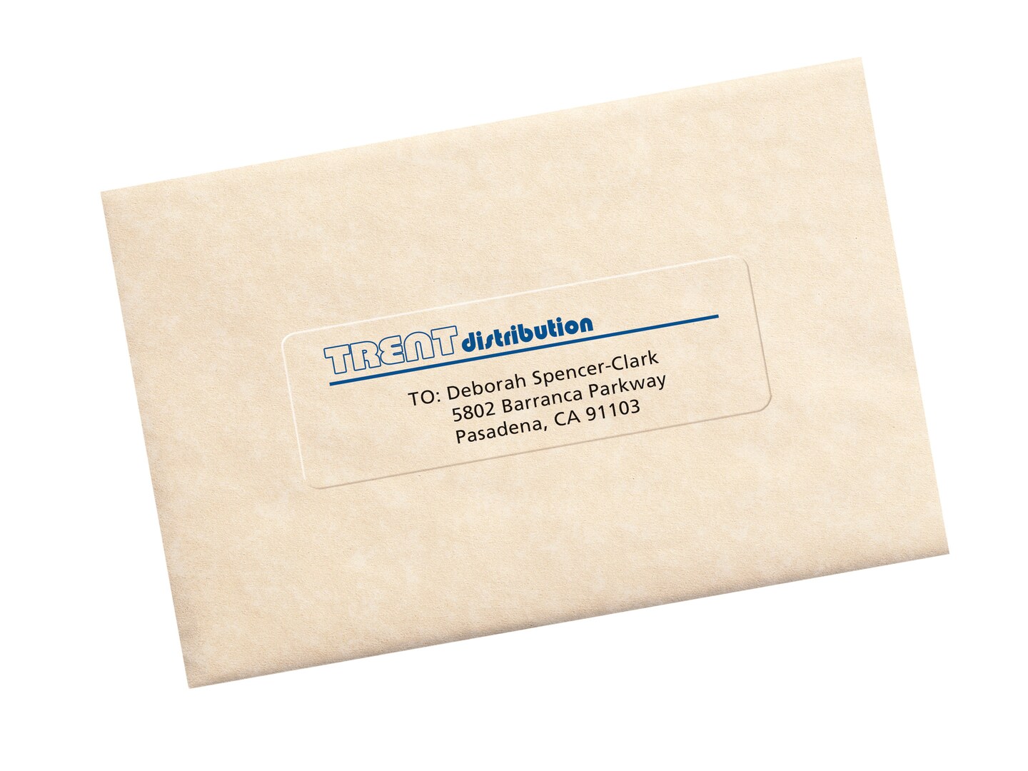 Avery Matte Clear Address Labels, Sure Feed Technology, Inkjet, 1-1/3&#x22; x 4&#x22;, 350 Labels (8662)