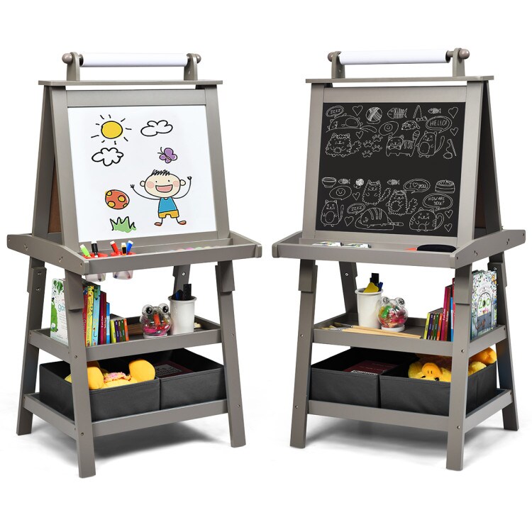3 in 1 Double-Sided Storage Art Easel