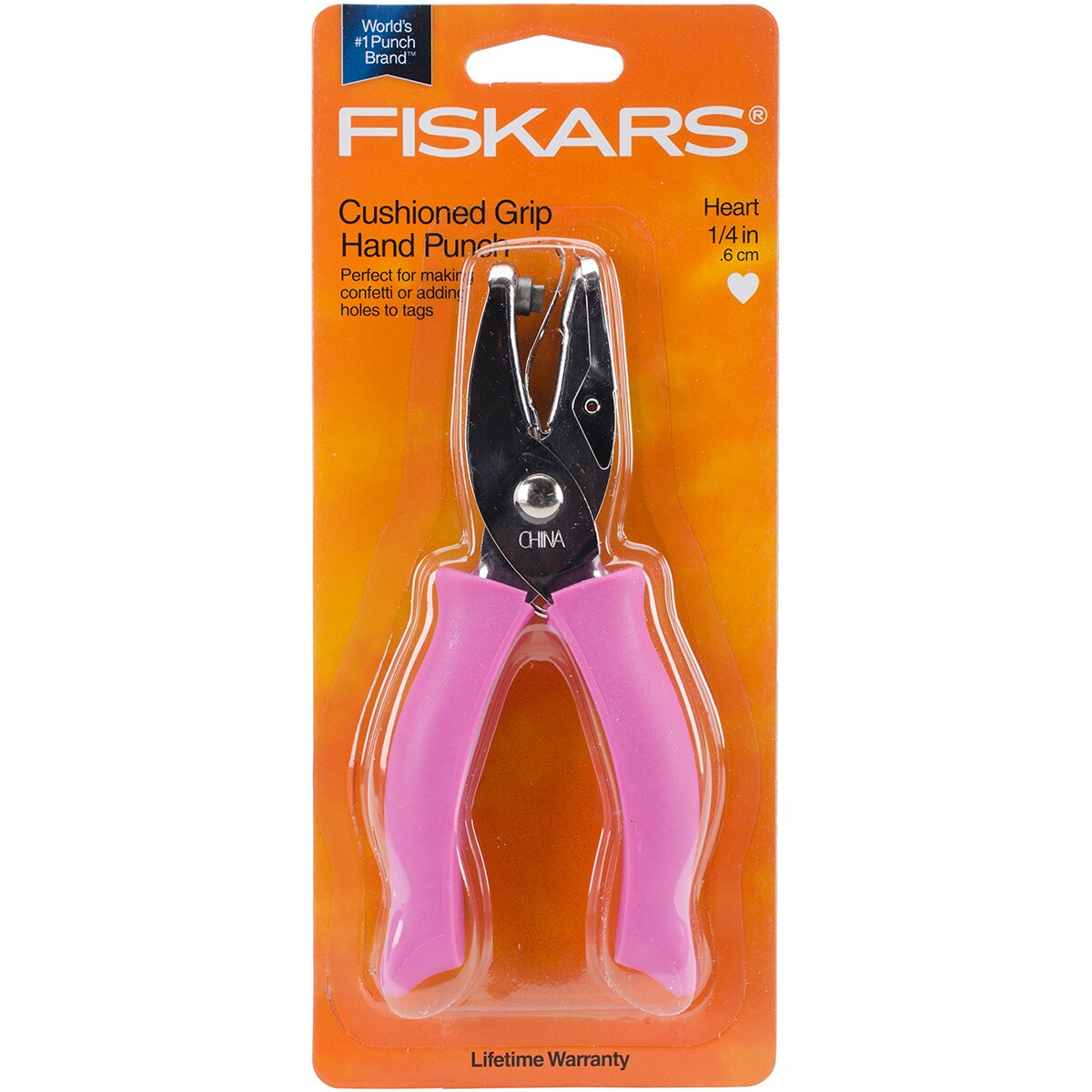 Fiskars Hand PunchHeart, .25" Michaels