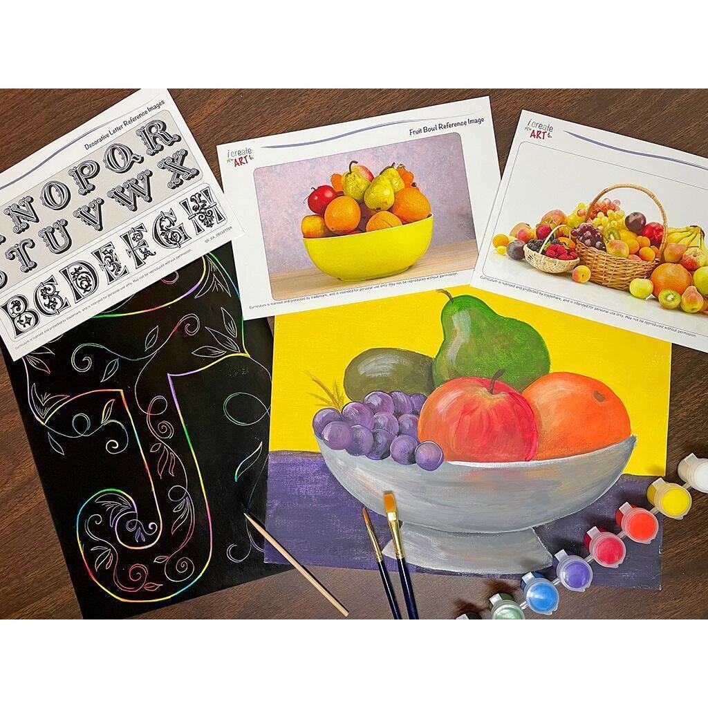 CA: Decorative Letter &#x26; Fruit Bowl